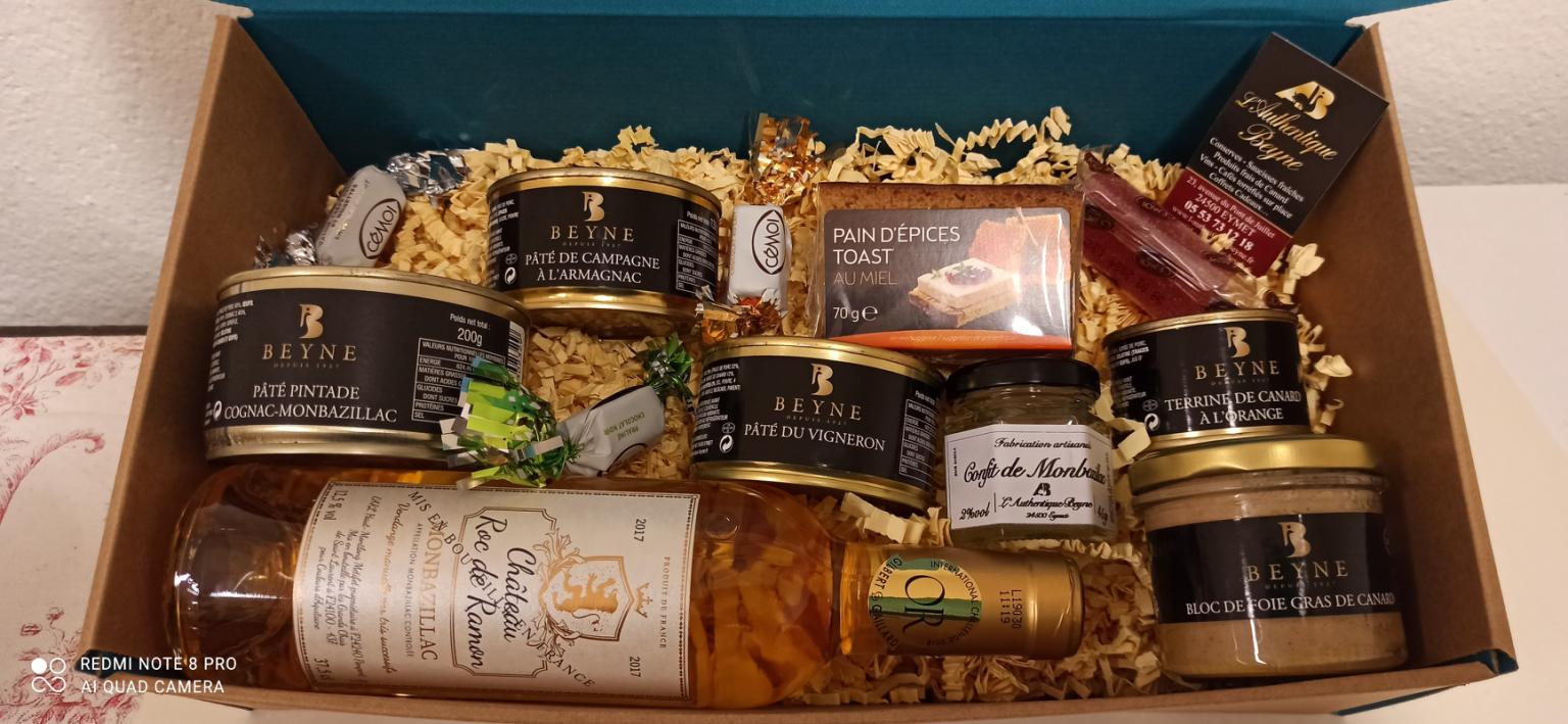 Composition rillettes pâtés Noël